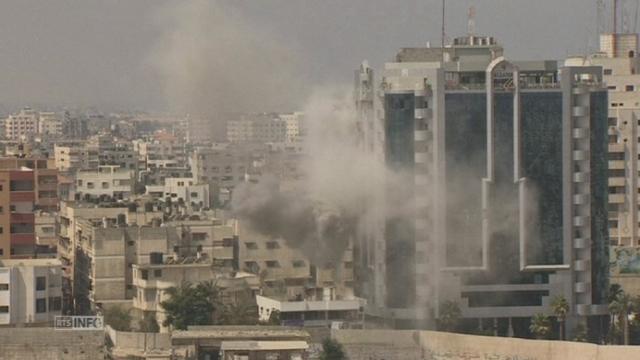 Les bombardements continuent a Gaza