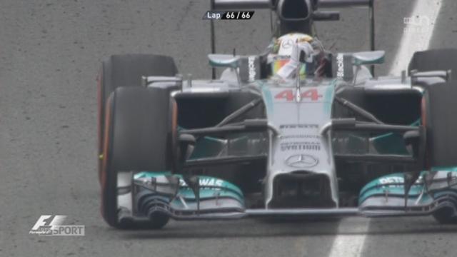 Mercedes continue de dominer avec la victoire d'Hamilton devant Rosberg 2ème et Ricciardo 3ème