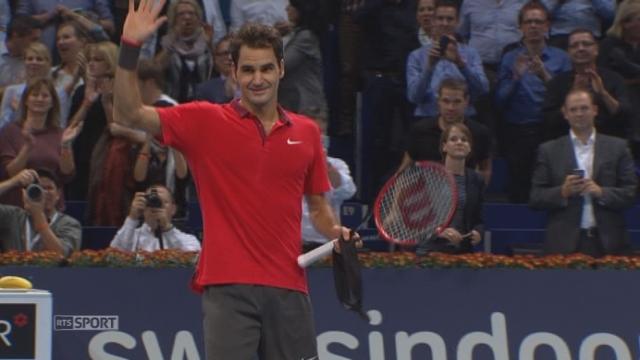 ¼, Roger Federer (1-SUI) – Grigor Dimitrov (BUL) (7-6 6-2).  En 1h29, Federer s’impose et affrontera Ivo Karlovic (CRO) en demi-finales