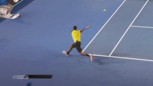 Nadal - Monfils (6-1): l'Espagnol empoche la première manche très facilement