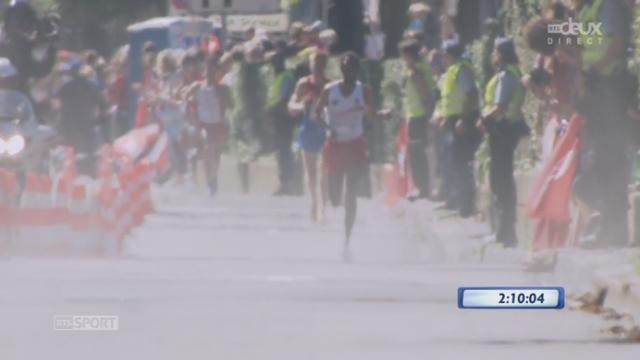 Marathon messieurs : Meucci (ITA) s’impose. Viktor Röthlin termine 5e