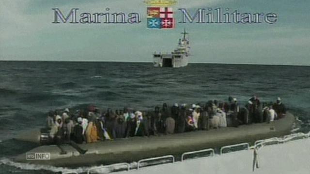 Un millier de réfugiés sauvés près de Lampedusa