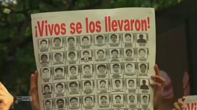 Manifestation contre des disparitions au Mexique
