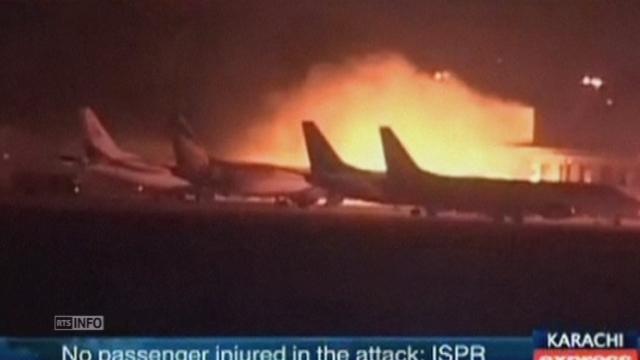 Attentat sanglant à l'aéroport de Karachi au Pakistan