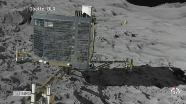 Philae a réussi son atterrissage sur la comète Tchouri, mais rencontre quelques problèmes