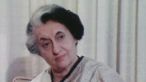 Interview exclusive d'Indira Gandhi en 1981. [RTS]