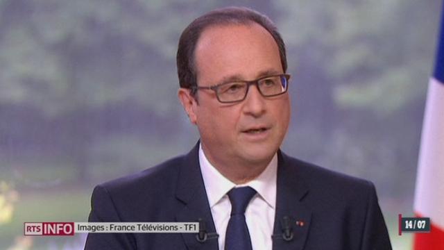 François Hollande a promis des baisses d'impôts pour "plusieurs centaines de milliers de Français"