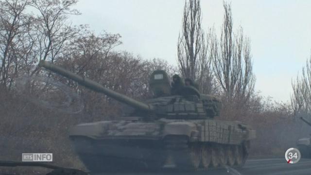 Ukraine: des chars et des pièces d'artillerie convergent vers Donetsk