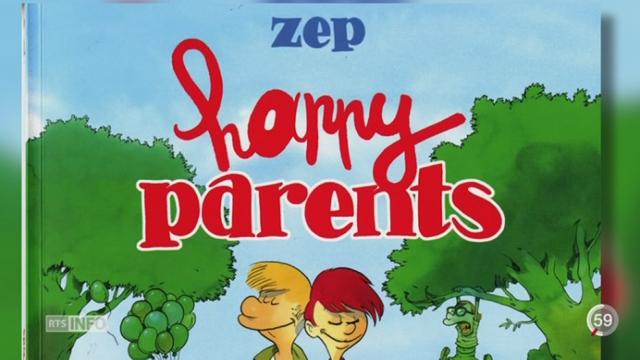 Zep délaisse Titeuf pour se pencher sur l'univers des parents dans "Happy parents"