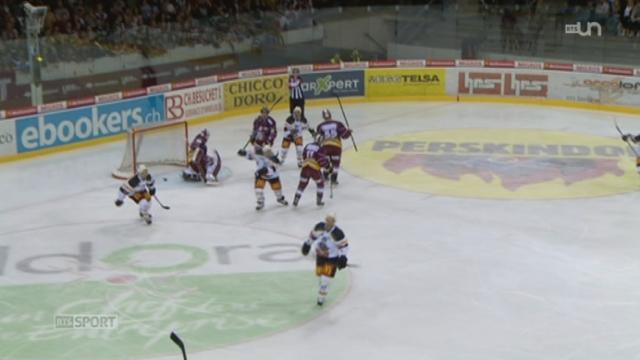Hockey- LNA (2e j.): Genève-Servette perd contre Lugano (3-4 tb)