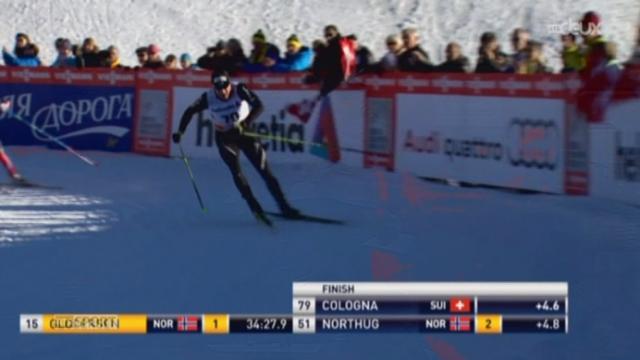 Ski de fond - Davos: les Norvégiens se sont largement imposés