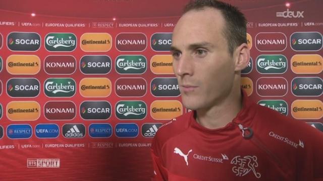 Groupe E, St-Marin - Suisse (0-4): interview de Von Bergen après la victoire