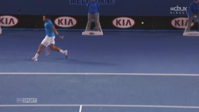 Federer - Tsonga (6-3, 5-5): les joueurs se rendent coup pour coup dans cette deuxième manche