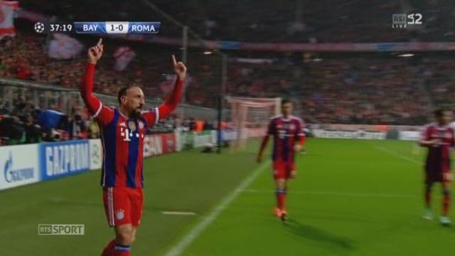 Groupe E, Bayern Munich - AS Roma (1-0): les Bavarois dévérouillent le score par Ribéry