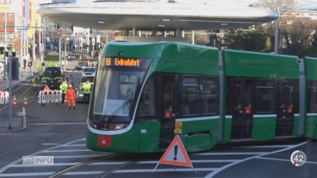 La ville de Bâle est désormais reliée à l'Allemagne par une ligne de tram
