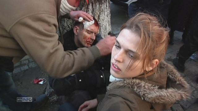 Escalade de violence dans les manifestations en Ukraine