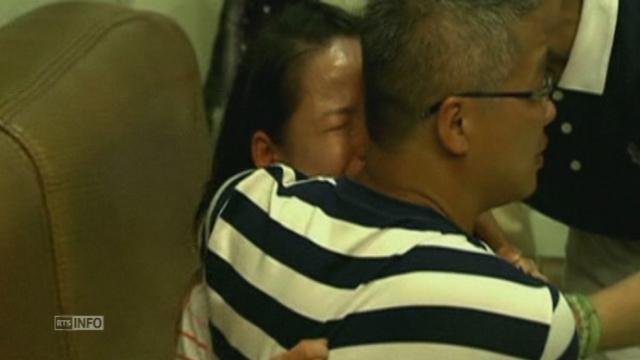 Secours mobilisés et proches en deuil après le crash à Taïwan