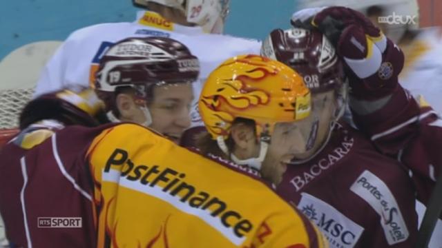 Hockey- LNA (23e j.): Genève-Servette l'emporte sur Bienne (4-2)