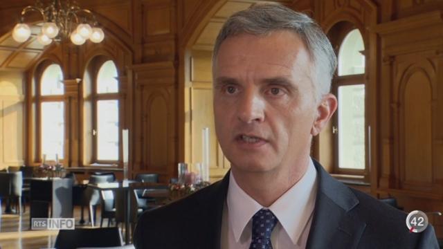 Didier Burkhalter fait le bilan d'une année 2014 très remplie