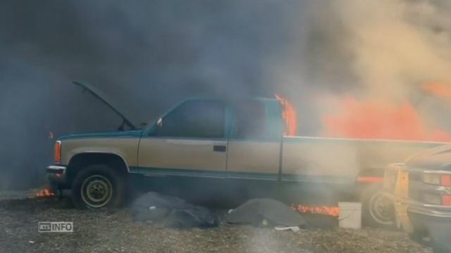 Incendies au nord de la capitale californienne