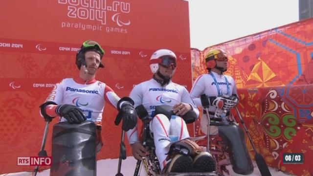 Jeux paralympiques de Sotchi - Ski alpin: la descente n'a pas souri aux skieurs suisses