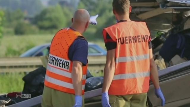 Accident de bus meurtrier en Allemagne