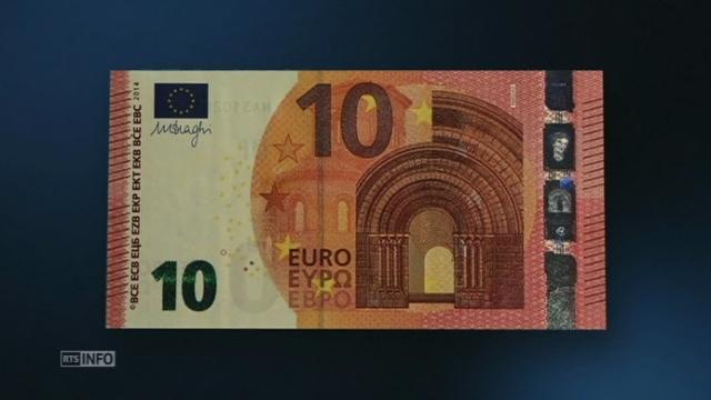 Présentation du nouveau billet de 10 euros