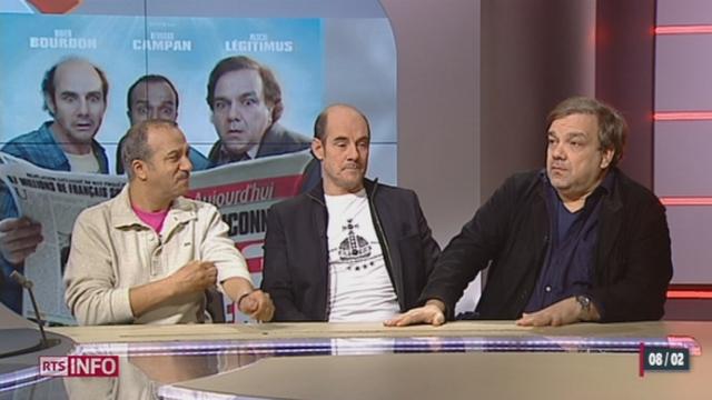 Cinéma: entretien avec Les Inconnus pour la sortie de leur film "les Trois Frères, le retour"
