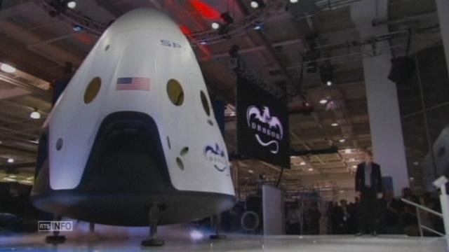 SpaceX dévoile son vaisseau Dragon V2