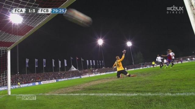 FC Aarau - FC Bâle (1-3): Stocker marque un 3e but sans doute synonyme de titre pour Bâle