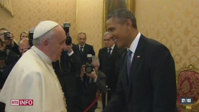Le Pape François et Barack Obama se sont rencontrés au Vatican durant 50 minutes