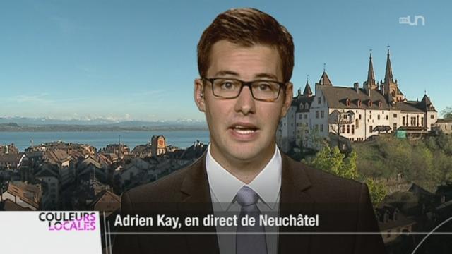 Etat de santé du Conseiller d'Etat neuchâtelois Yvan Perrin: les explications d'Adrien Kay, à Neuchâtel