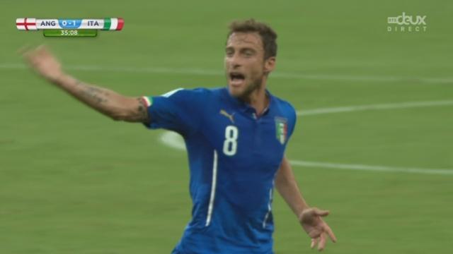 Groupe D, ANG-ITA (0-1): la magnifique frappe de Marchisio permet aux Italiens d’ouvrir le score