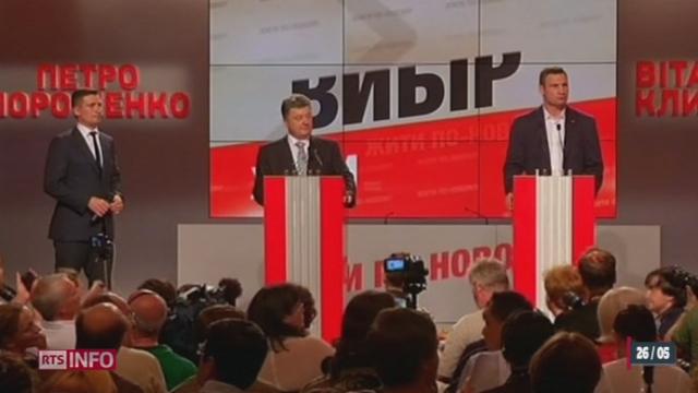 Ukraine: l'élection à la présidence du "roi du chocolat", Petro Poroshenko, se confirme