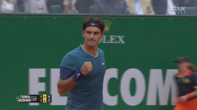 1-4, Tsonga - Federer (6-2, 6-7): Tsonga sauve trois balles de set dans le tie-break mais "Rodgeur" l'emporte