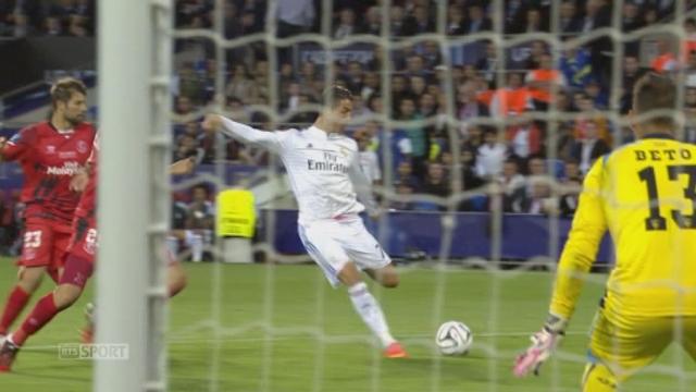 Real Madrid - FC Sevilla (2-0). Cristiano Ronaldo marque son second but peu après la pause