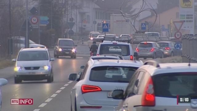 Fribourg: la circulation pose problème dans le nord du la ville
