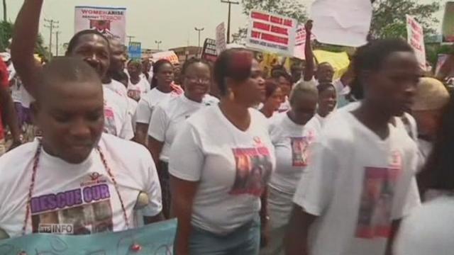 Les Nigérianes manifestent pour les filles enlevées