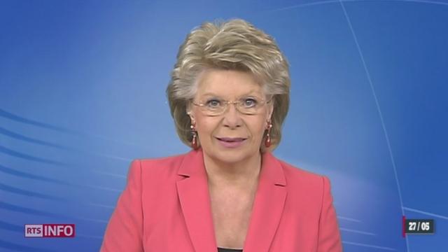 Elections européennes: la réaction de Viviane Reding, Vice-présidente Commission européenne