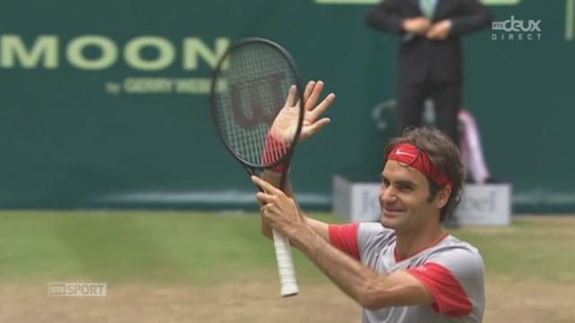 Finale, Federer - Falla (7-6, 7-6): Federer remporte le 79e titre de sa carrière