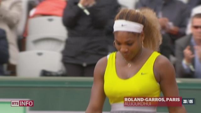 Tennis - Roland Garros: Serena Williams a été éliminée par une jeune inconnue