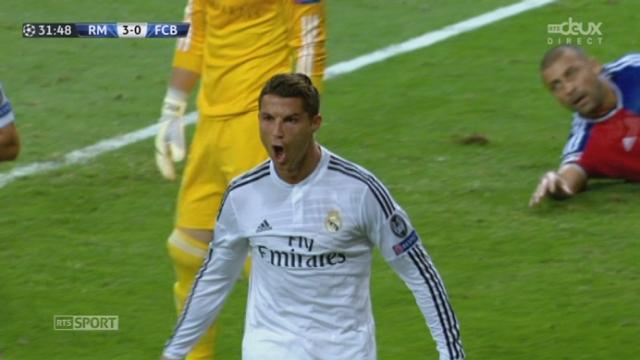 Groupe B, Real Madrid - FC Bâle (3-0): Bale sert parfaitement Ronaldo qui inscrit un 3e but