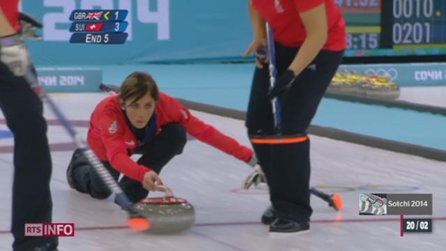 JO de Sotchi - Curling: les Britanniques remportent le bronze face aux Suissesses