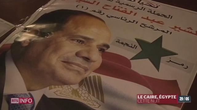 Egypte: Al-Sissi a remporté les élections haut la main