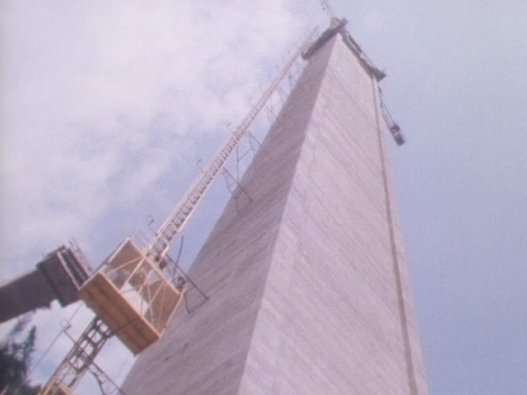 Construction du pont de la Ganter [RTS]