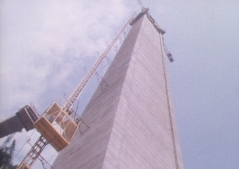 Construction du pont de la Ganter [RTS]