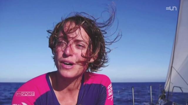 Voile - Volvo Ocean Race: Justine Mettraux raconte son expérience