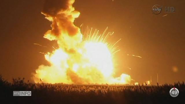 La fusée américaine Antares a explosé quelques secondes après son lancement