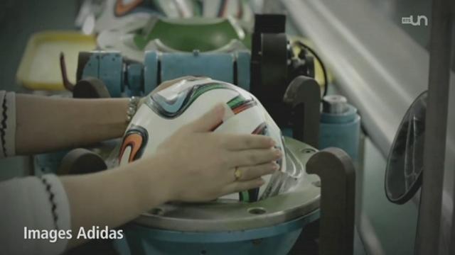 La fabrication des ballons de la Coupe du monde