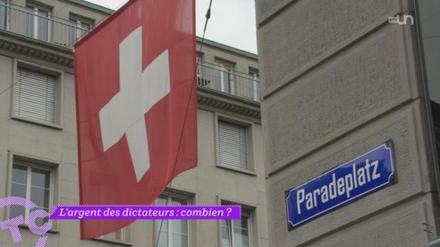 La Question : combien d'argent des dictateurs bloqué en Suisse ?